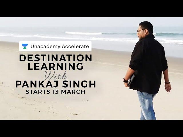 Destination Learning with Pankaj Singh - TEASER | IIT-JEE Physics | Episode 1 on March 13
