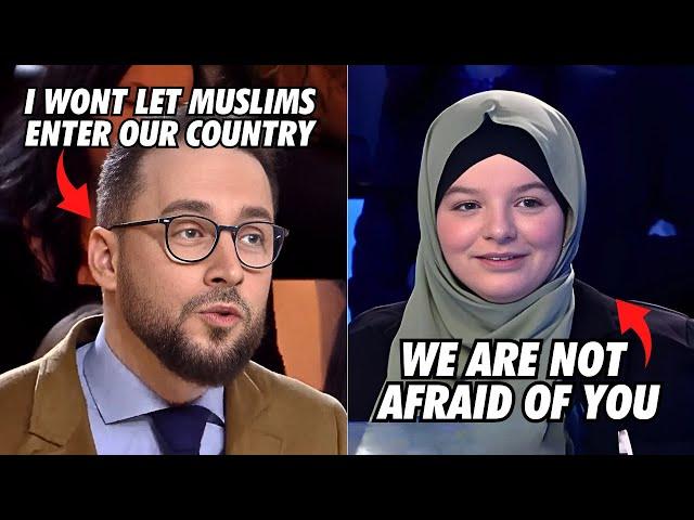 French Hijabi Destroys an Islamophobe on National TV