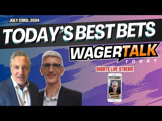 WAGERTALK TODAY: Free Picks | MLB | CFB + NFL | BEST BETS