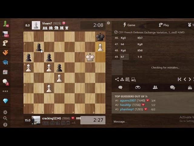 Chess online: Happy ending for Canadian players after 25 intense games with Youtube Chess TC