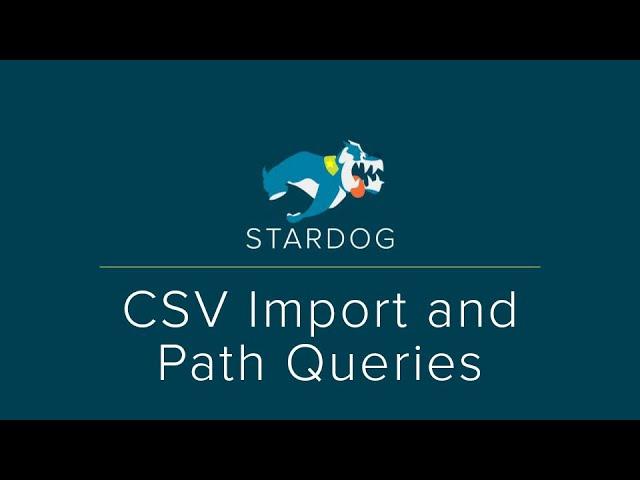 [Training] CSV Import and Path Queries