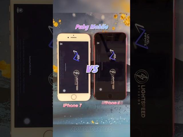 Pubg - iPhone 7 vs iPhone 8