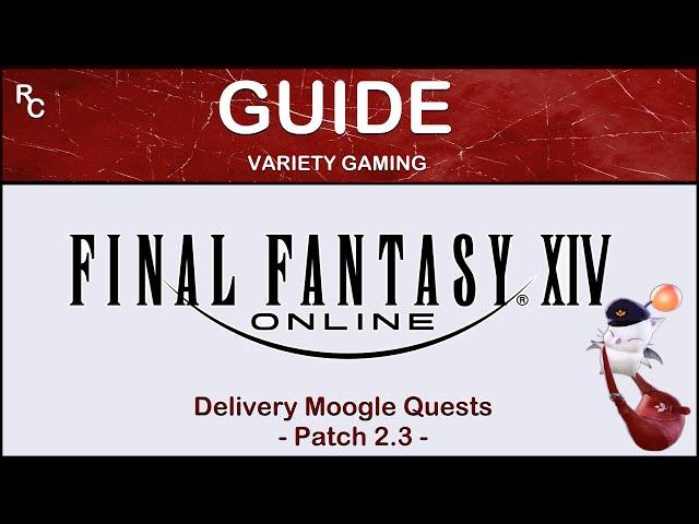 FFXIV - Guide - Delivery Moogle - Carline Memories - No Commentary