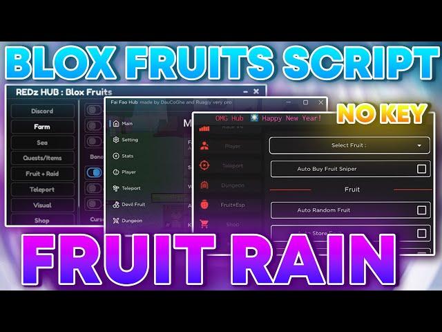 Script Blox Fruit Mobile No Key RAIN FRUIT & AUTO FARM |AUTO CHEST|RACE V4| Delta Fluxus Script 2024