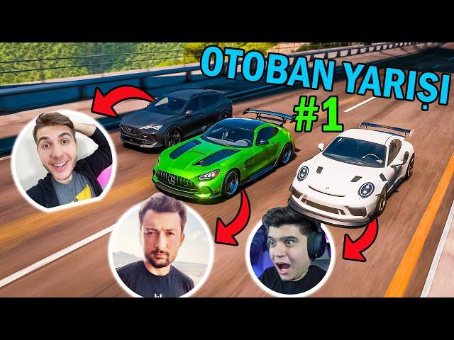 OTOBAN YARIŞLARI GERİ DÖNDÜ! Ekiple Arabalarımızı Kapıştırdık - Forza Horizon5 @DochYT,@NecatiAkcay