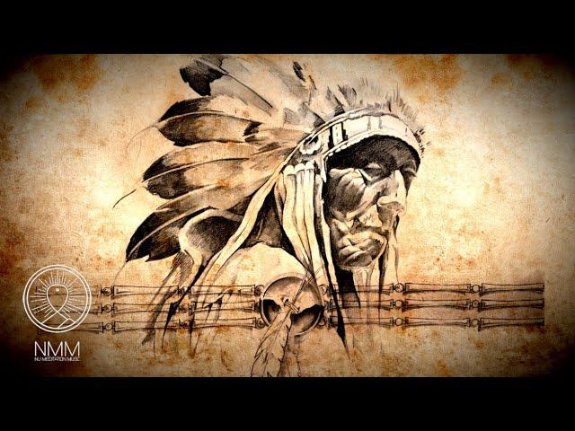 Native Flute Sleep Music  LOWER Shamanic Flute tones  Spirit Flute music for deep healing