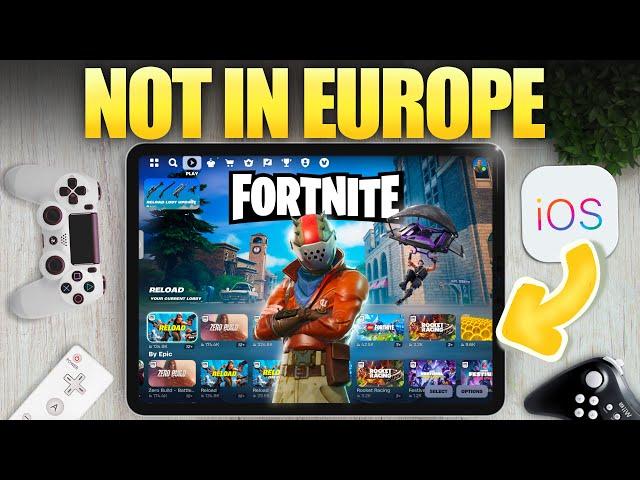 Fortnite iOS: Download & Play Outside the EU (2024 NO PC)