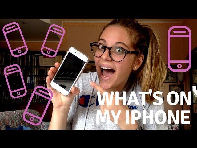 WHAT'S IN MY IPHONE 7? 2017