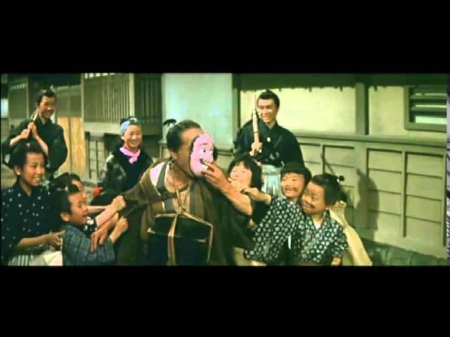 Ichi-on Jobutsu Komuso and Hyottoko from "Souls in the Moonlight" 1957