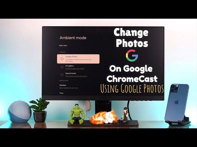 Chromecast with Google TV: Change Background Photos Using Google Photos!