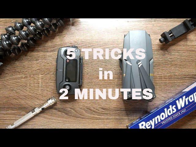 DJI Mavic Pro 5 Tricks in 2 Minutes!