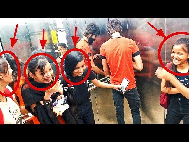 Farting Prank in Lift  - Sk Vaid