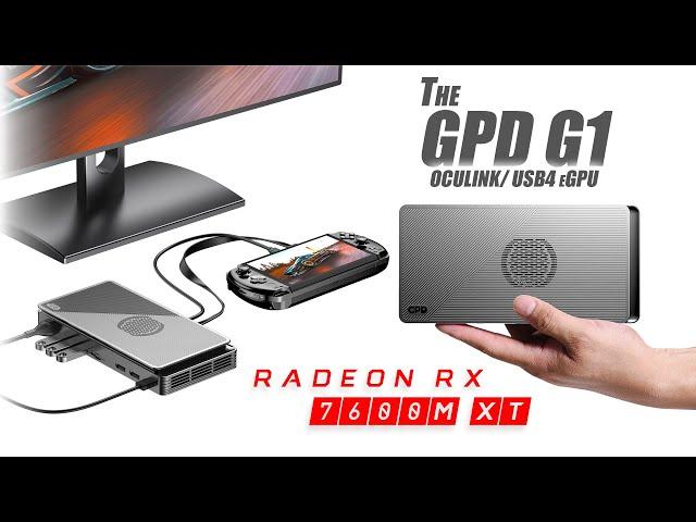 The New GPD G1 Is A Fast Compact eGPU, Oculink & USB! Hands-On First Look