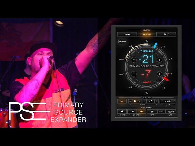 Maximum Mic Gain, No Feedback – Primary Source Expander Plugin in Action