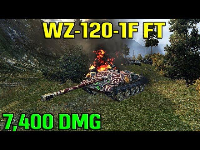 World Of Tanks | WZ-120-1G FT - 7400 Damage - 9 Kills