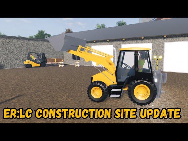 HUGE New EAGLE CONSTRUCTION JOB Update in ER:LC! (Roblox)