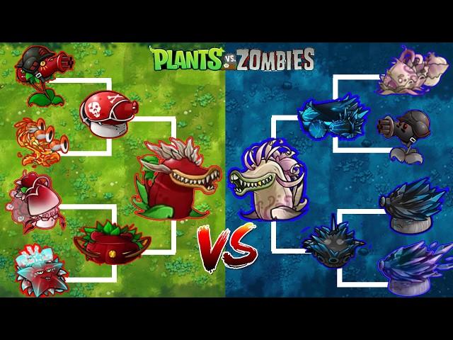 Random 33 Best Plants Battlez - Who WIll WIn? - Pvz Fusion Plant vs Plant