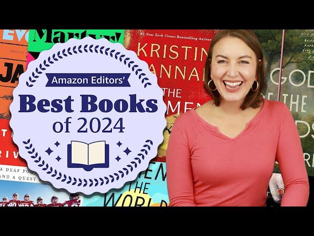 The Best Books of 2024 according to the Amazon Books Editors