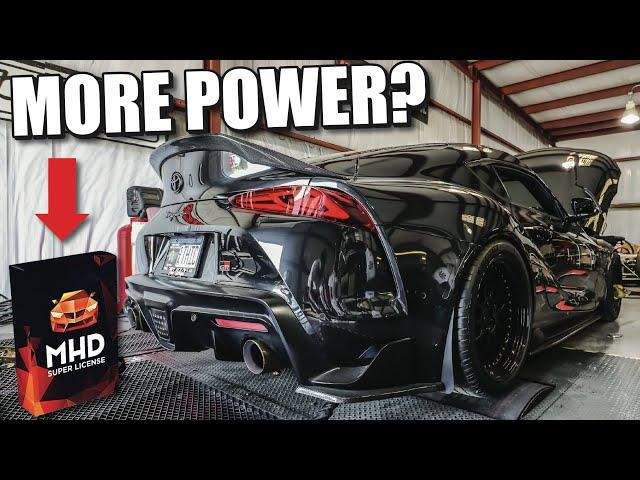 TUNING MY SUPRA WITH MHD! (How does it compare to bootmod3?)