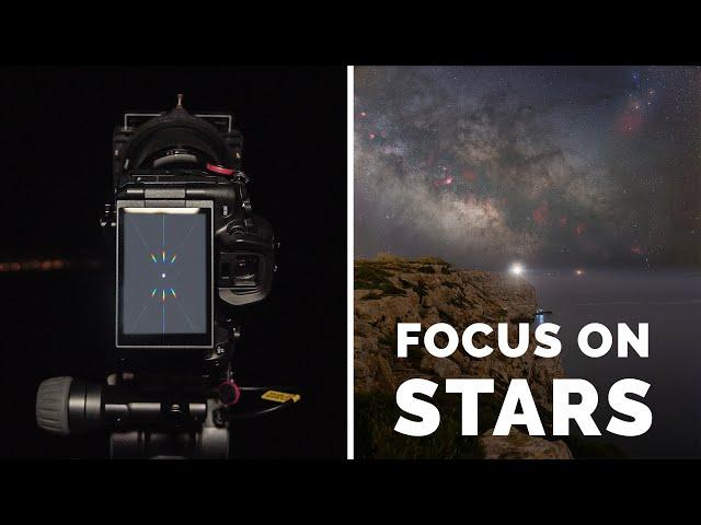 "Focus On Stars" perfectly, reliably every time, for the ultimate quality of your astrophotography