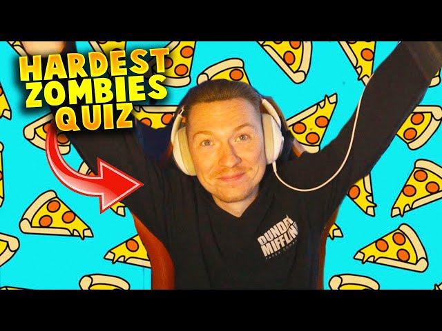 HARDEST COD ZOMBIES QUIZ FT. CodeNamePizza (WAW - BO:CW)