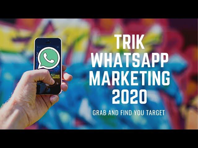 Trik Whatsapp Marketing - Join Group - Grab Member Group - Broadcast Target - Random Number Target