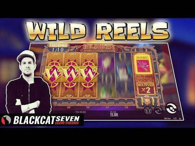  WILD HEIST AT PEACOCK MANSION - WILD REELS! 