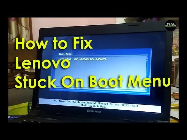 How to Fix Lenovo E41-51 Stuck On Boot Menu 2024