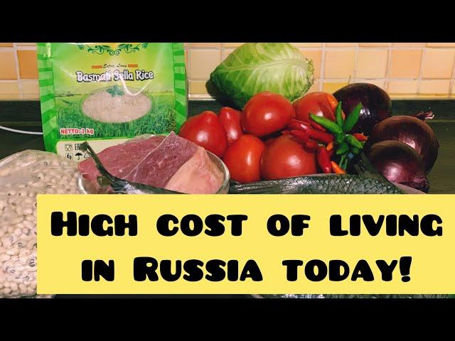 Cost of living in Moscow| Student life in Russia #highinflation  #costly