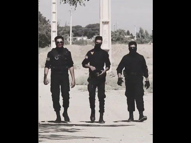 همون بسیجیایی که مسخرشون می‌کردید شدن نظامی  #ایران #یگان_امداد #پلیس #نوپو #police #اغتشاش