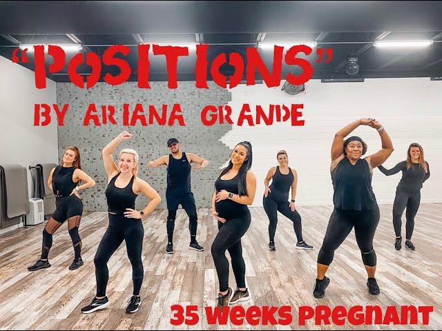 “Positions” by Ariana Grande - Dance Fitness With Jessica | 35 Weeks Pregnant
