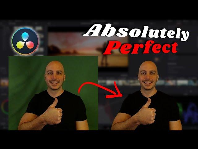 Davinci Resolve - Perfect Green Screen in Seconds, 3D Keyer