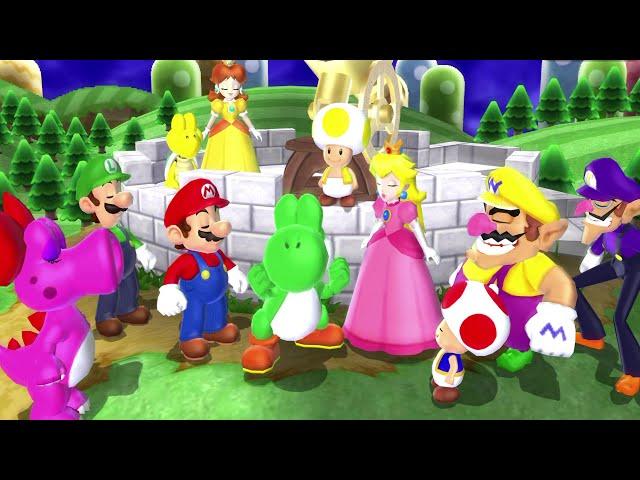 Mario Party 9 Full Gameplay Walkthrough (Longplay)