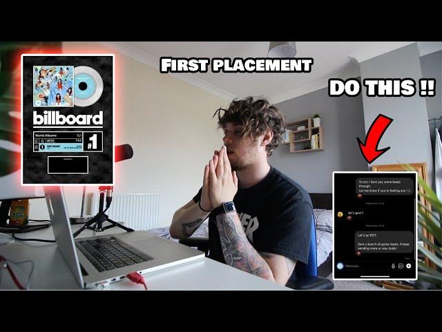 I GOT MY FIRST PLACEMENT ! I How to get PLACEMENTS with ARTISTS in 2021