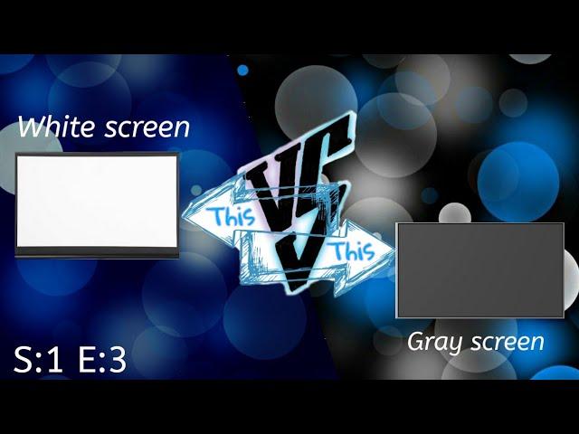 White VS Grey Projector Screen | This VS This E:3