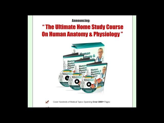 The Best Human Anatomy & Physiology Home Study Course Download