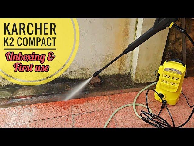 Karcher K2 Compact Pressure Washer | Unboxing and First Use