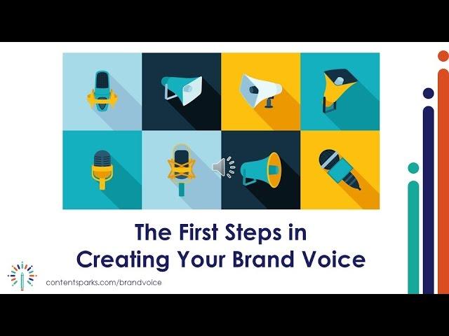 Discover Your Brand Voice - The First Steps | Content Sparks