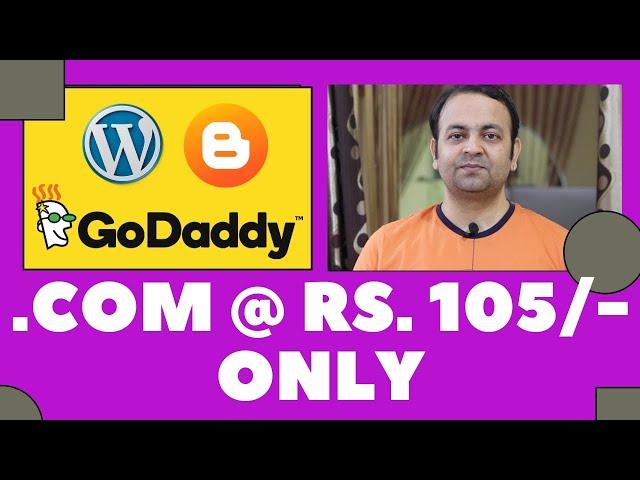 Godaddy promo code | Godaddy coupon code | Buy cheap domain name | Techno Vedant