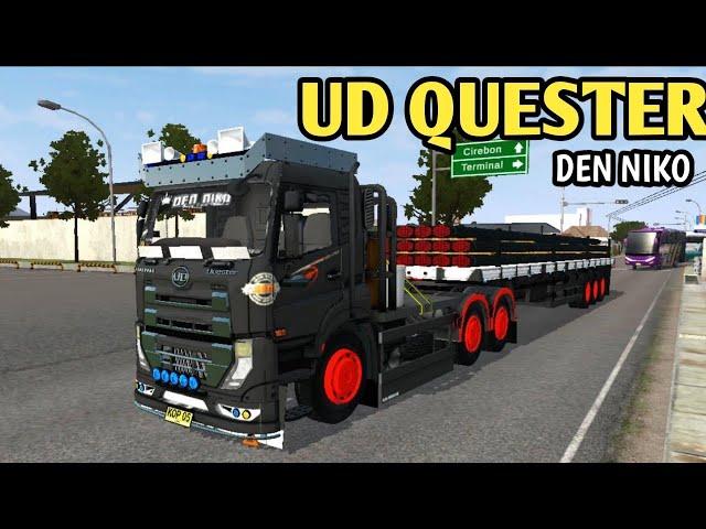 TRUCK UD QUESTER DEN NIKO 2022 || BUSSID