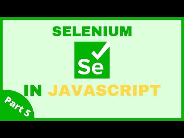 Selenium in JavaScript: Part 5 (Uploading Files)