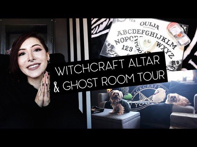 Witchcraft Altar & Ghost Room Tour!