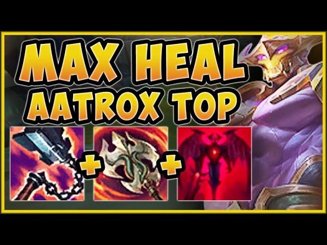 WHAT IS THIS HEALING!? INFINITE SUSTAIN AATROX IS 100% STUPID IN SEASON 11! WTF IS RIOT THINKING!