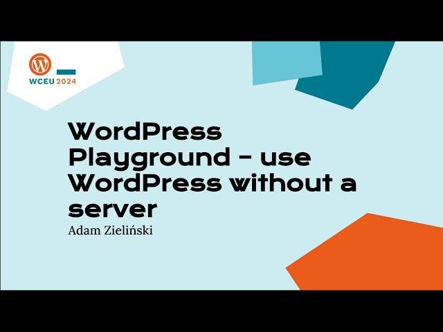 WordPress Playground – Use WordPress Without a Server