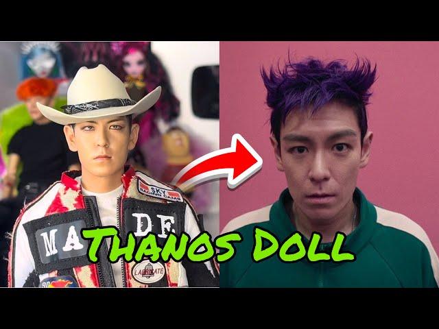 Squid Game Thanos doll unboxing T.O.P BIGBANG enterbay figure