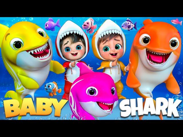 Baby Shark, Wheels on the Bus & Colors  | Fun Learning for Kids #babyshark #cocomelon #singalong