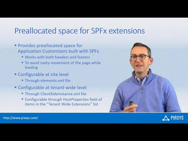 Episode #83 - Preallocated space for SPFx extension placeholders