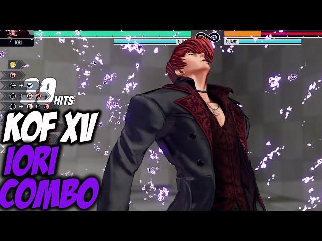 IORI YAGAMI - COMBO Lv 5 - The King of Fighters XV Missions