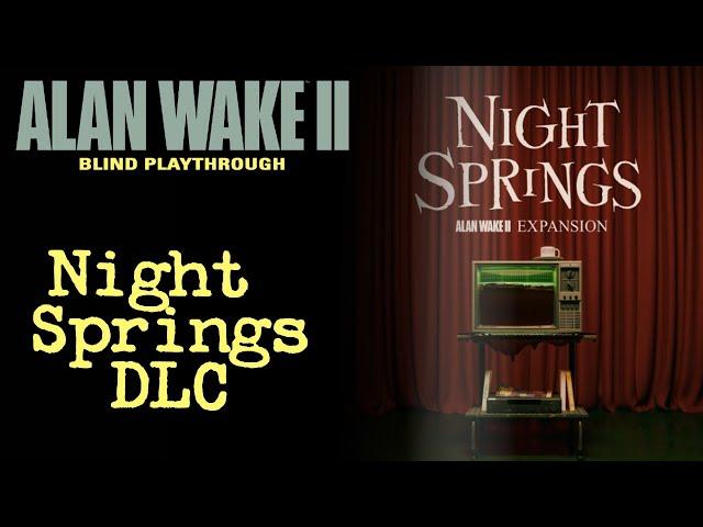 Lore Expert Plays Alan Wake 2  | Night Springs DLC