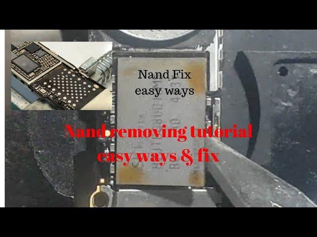 iPhone6 plus 4013 Error!Nand Remove and Fix easy way.